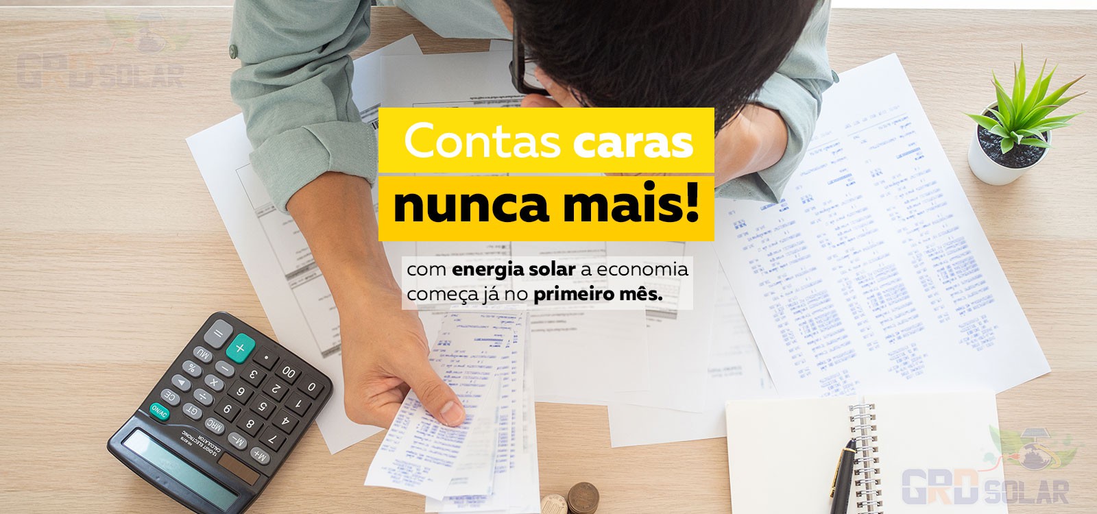 Economize na conta de energia com energia solar